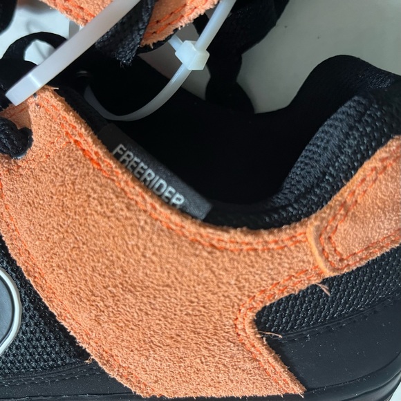 adidas Five Ten Freerider Sz 8 Mountain Bike Shoes Men's HP9941 Black Orange - Picture 2 of 6